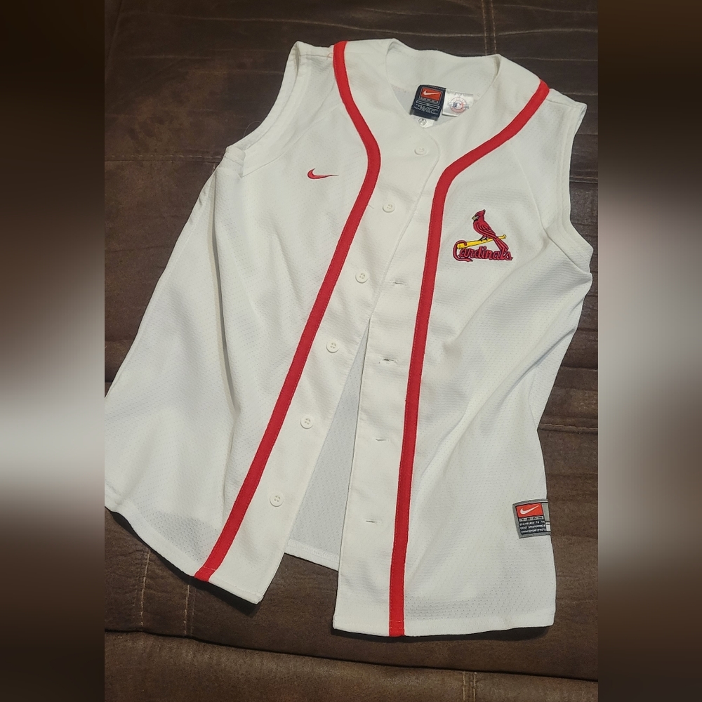 St Louis Cardinals sleeveless jersey